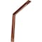 Ekena Millwork Stockport Steel Bracket, Hammered Copper 2"W x 18"D x 18"H BKTM02X18X18STHCO - alternate 1